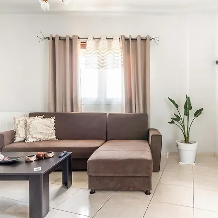 アパート Spacious House With Seaview イラクリオン